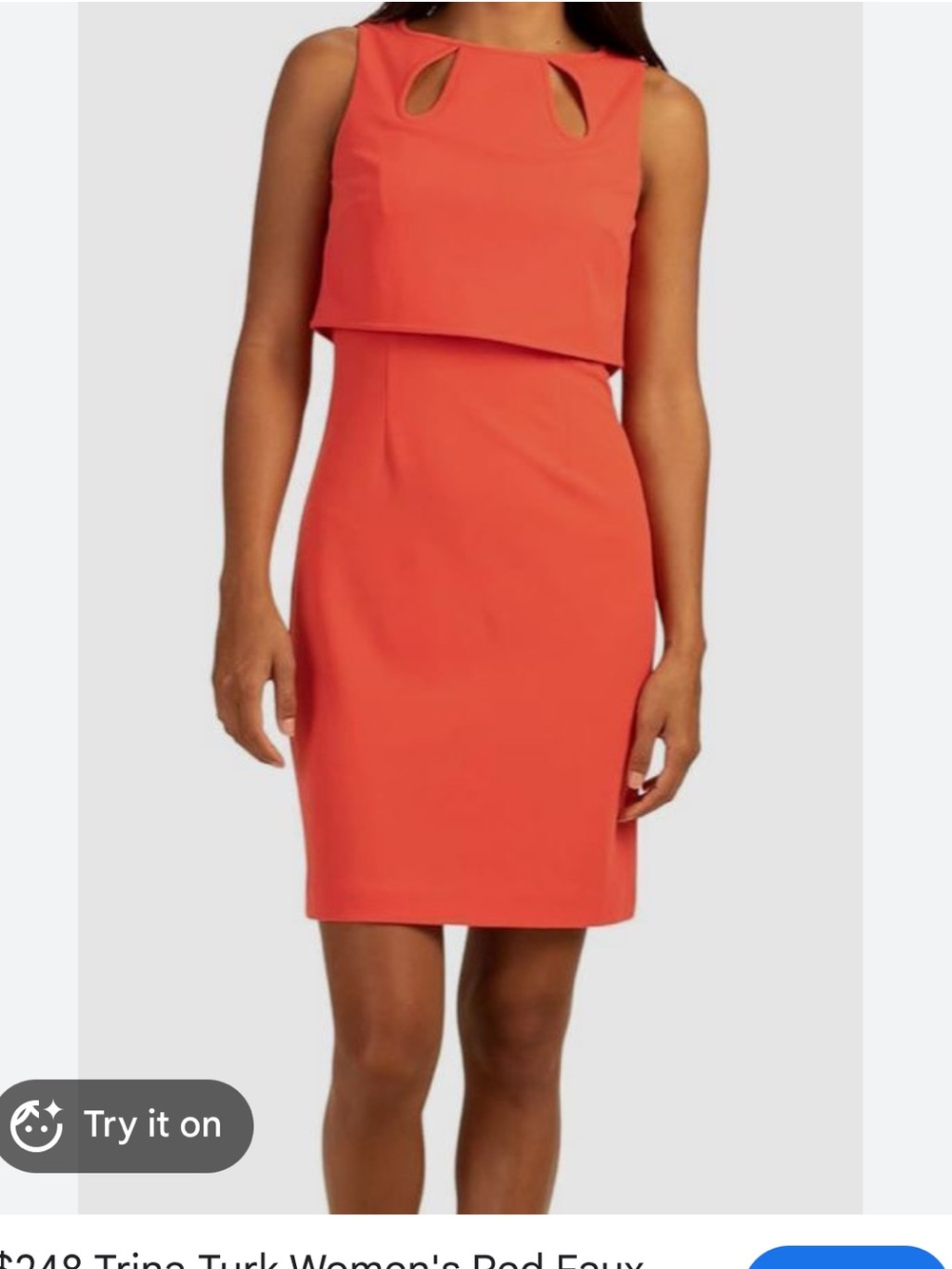 NWT Trina Turk Electric Dress size 8.